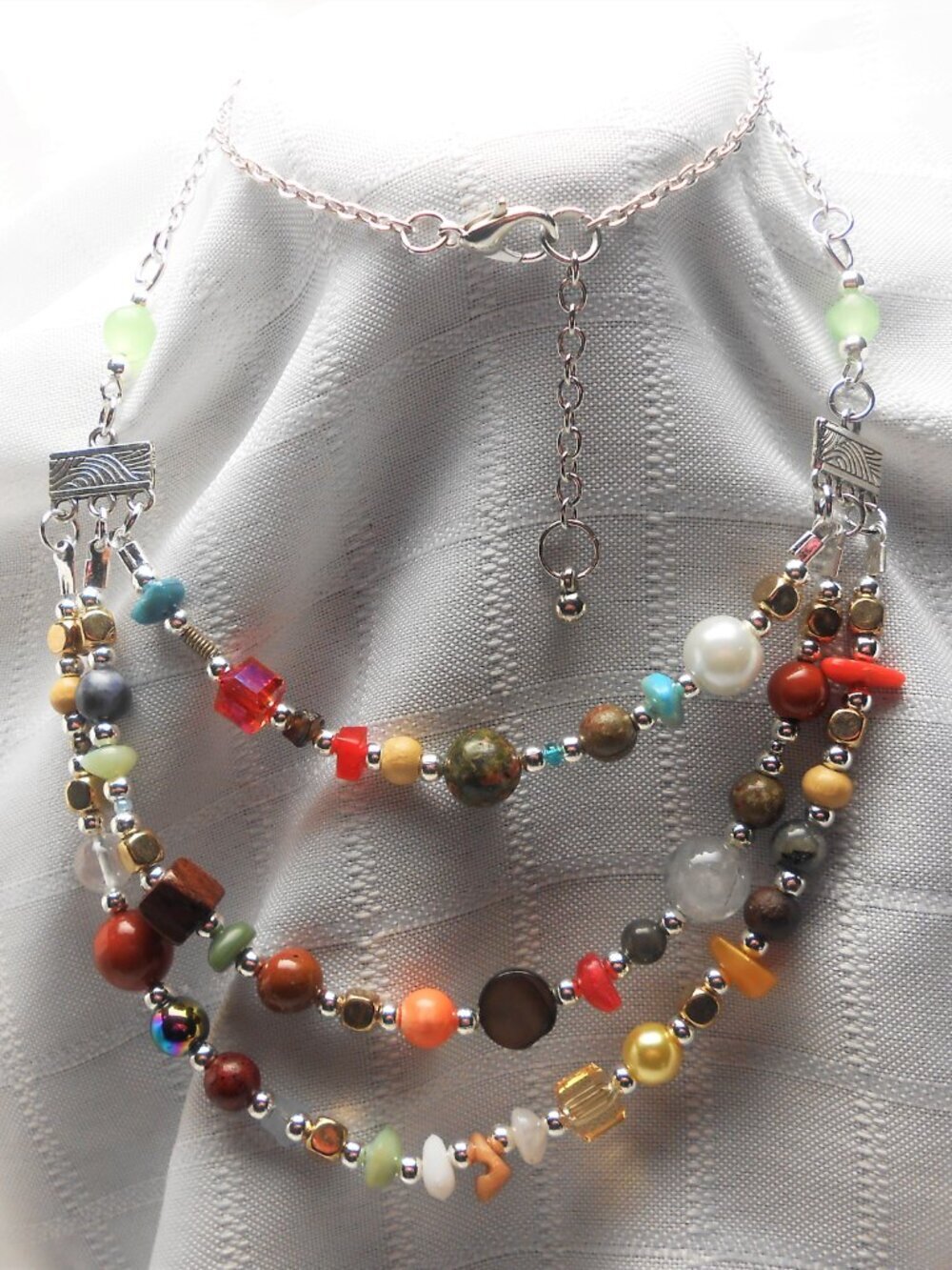 No 551 Set of three handmade jewelry pieces for daughter and mom
